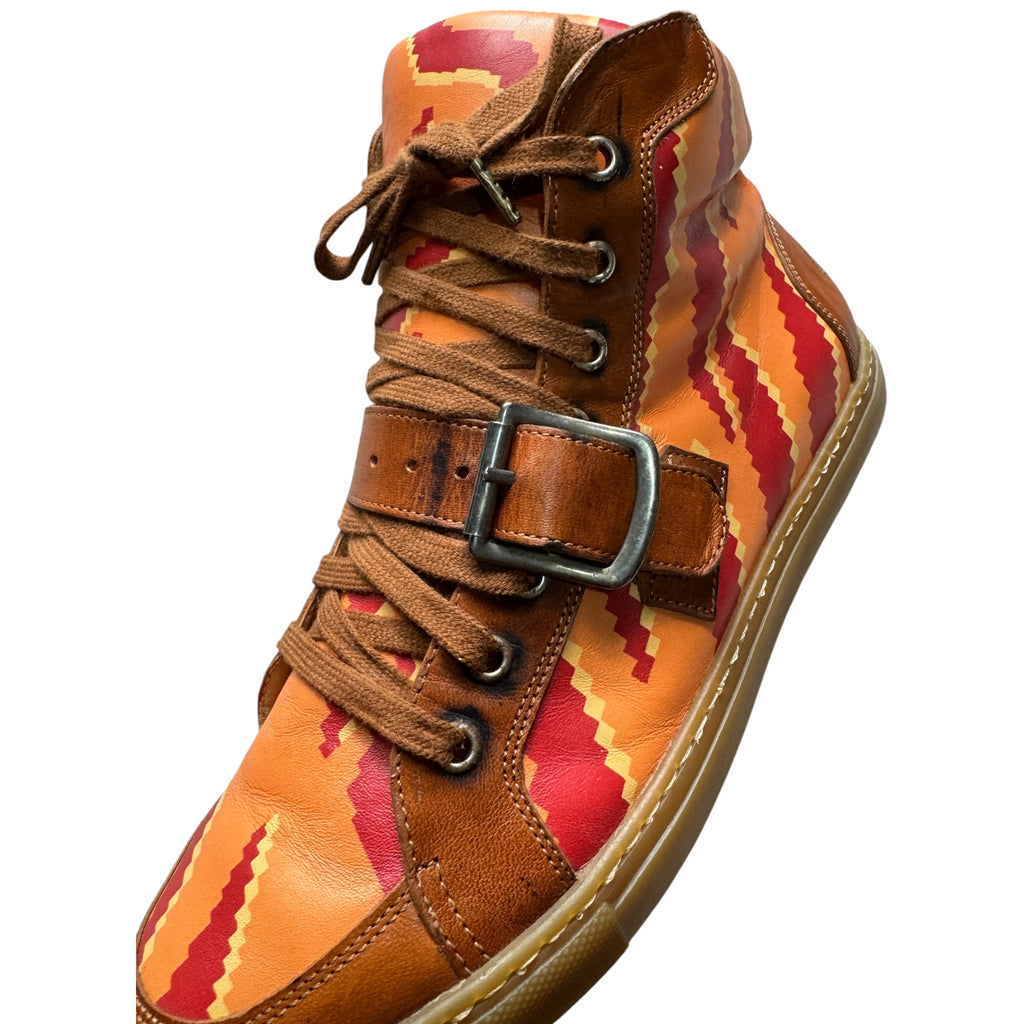 Vivienne Westwood camo buckle shoes