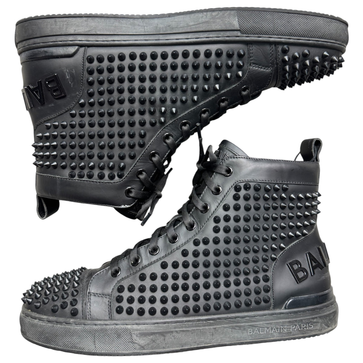 Balmain spike shoes