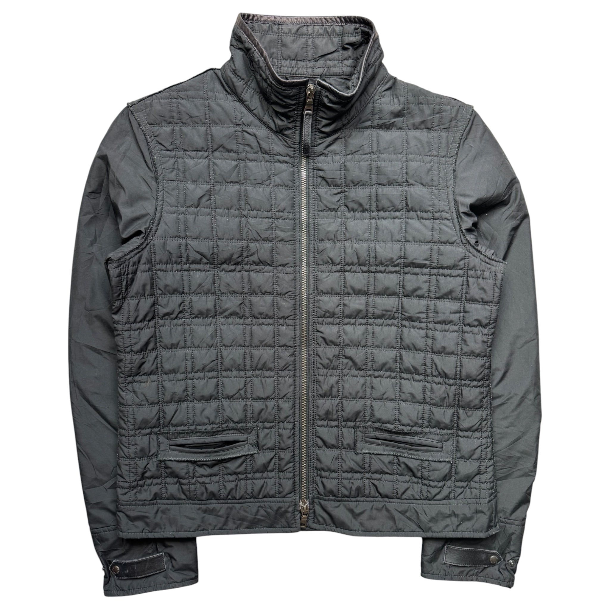 Prada square stitch jacket