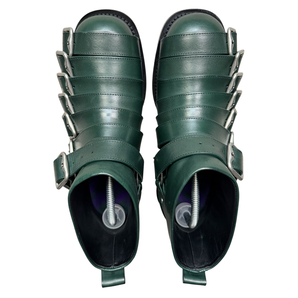 Burberry buckle boots