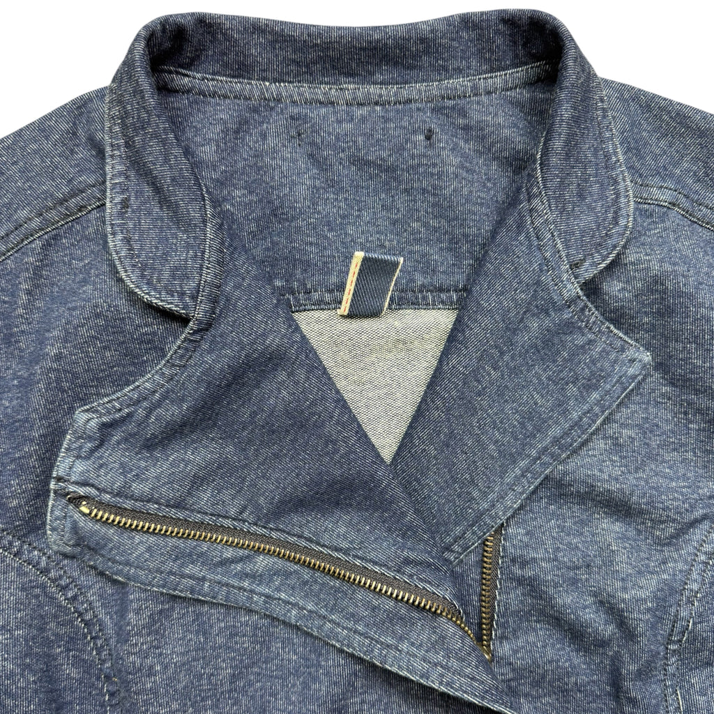 Jean Paul Gaultier denim biker jacket