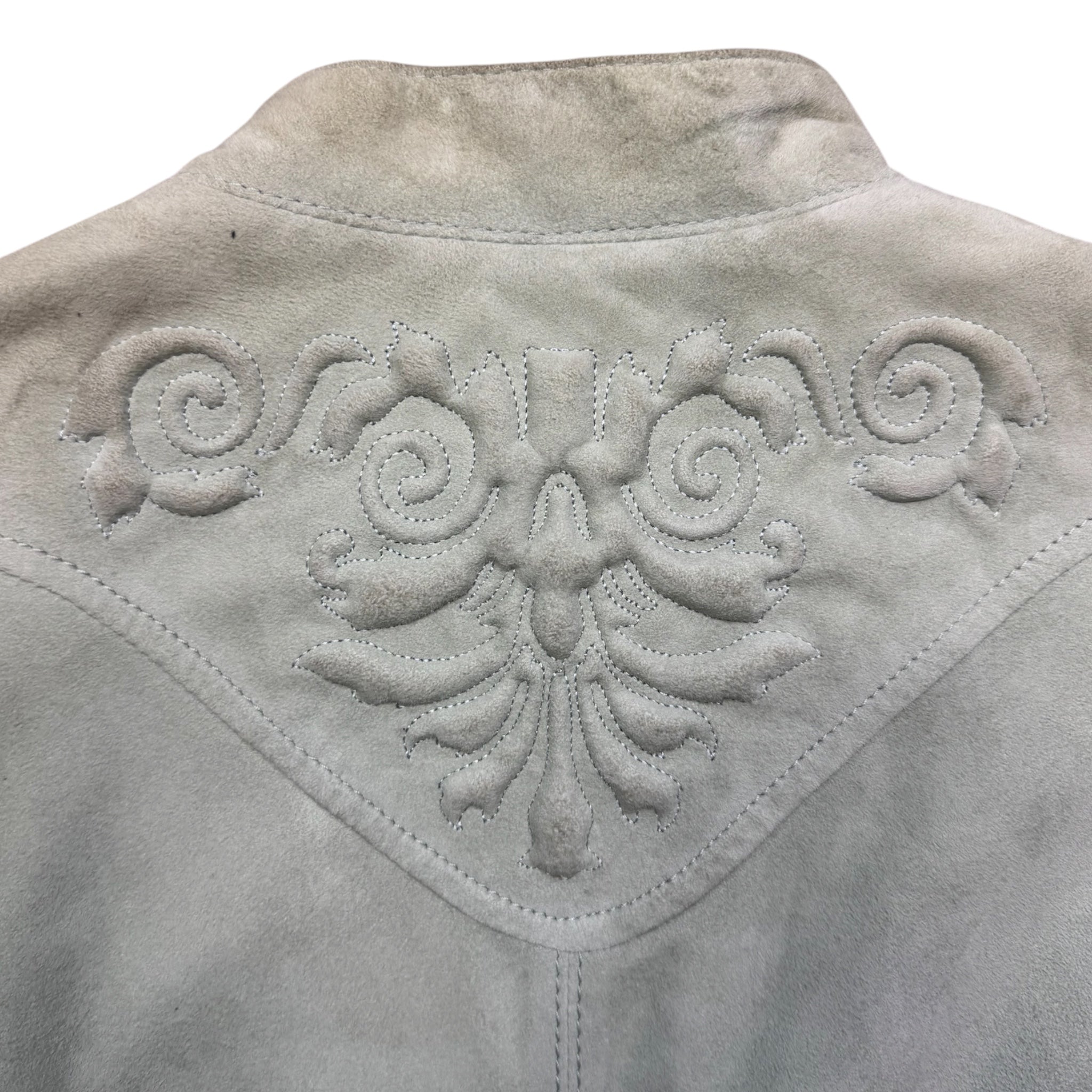 Versace collection leather jacket