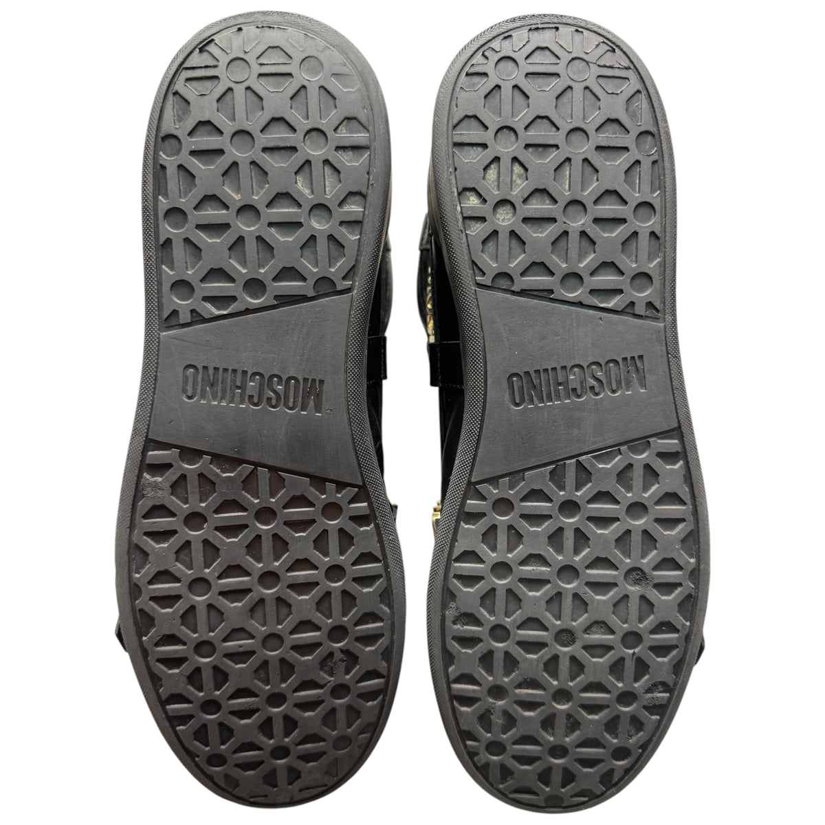 Moschino strap logo shoes