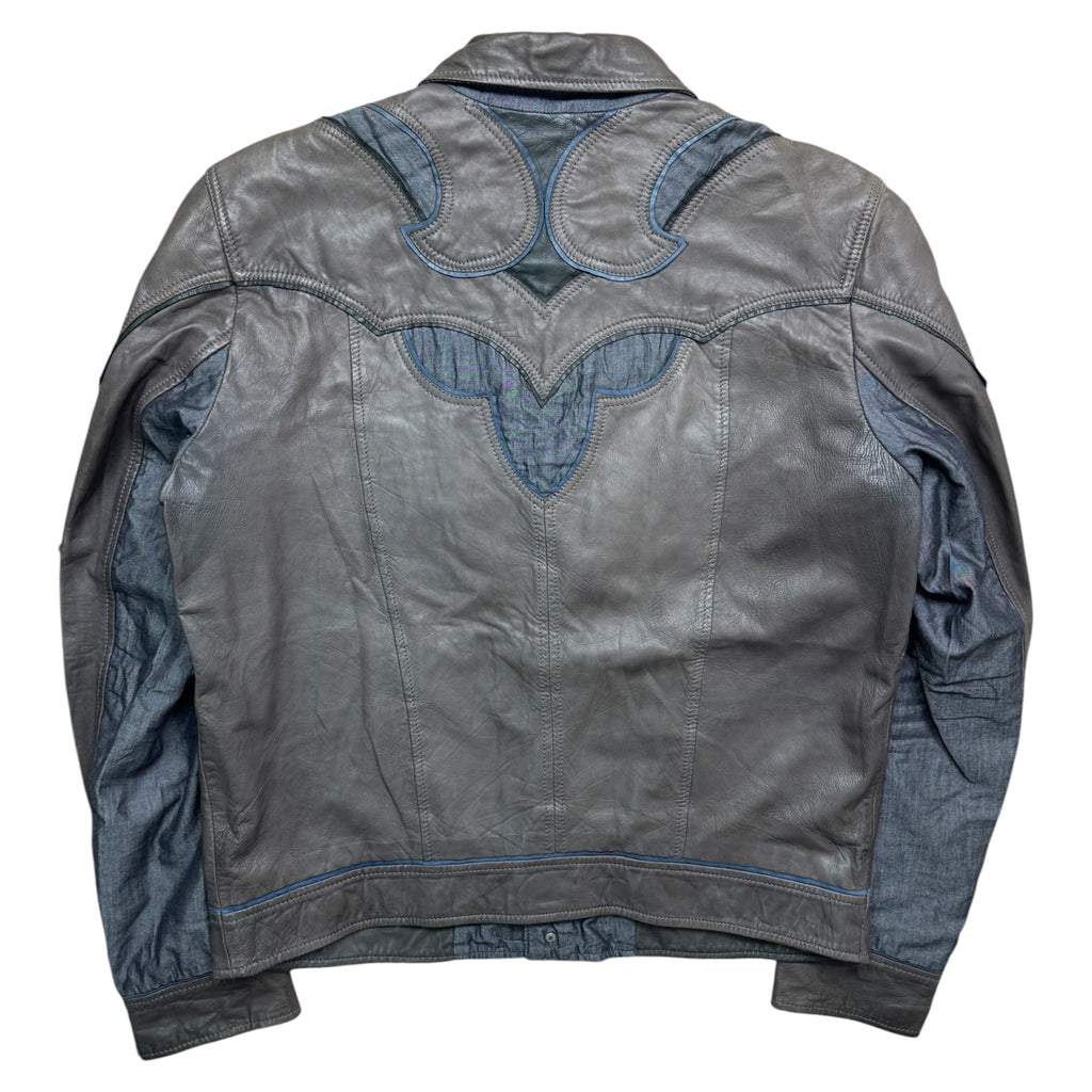 Just cavalli leather jacket