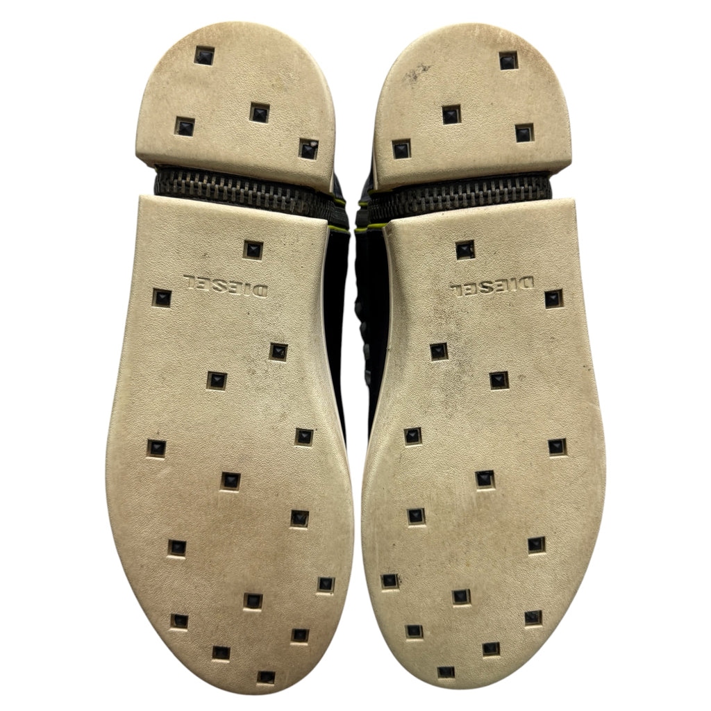 Diesel zip shoes multi colour