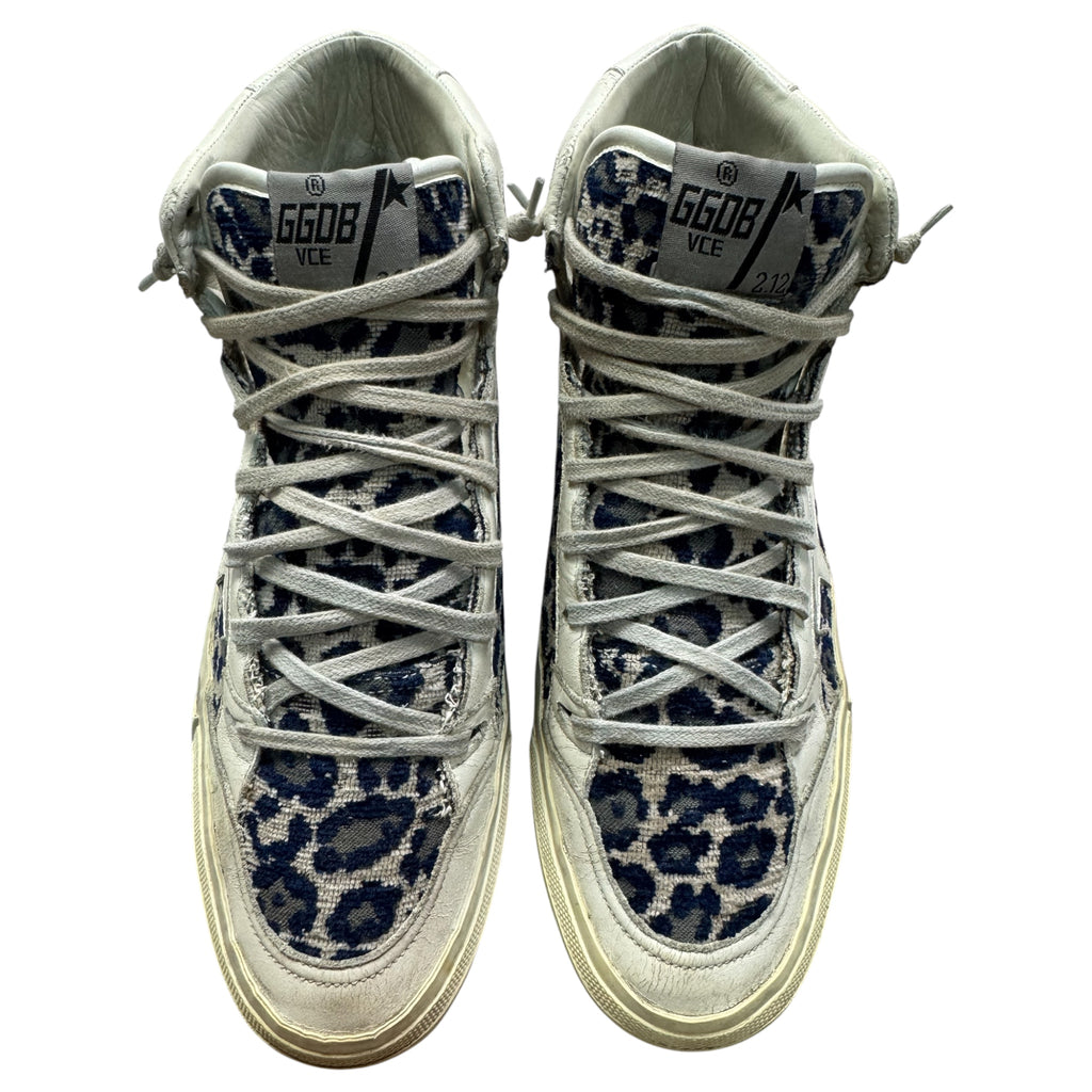 Golden goose animal print shoes