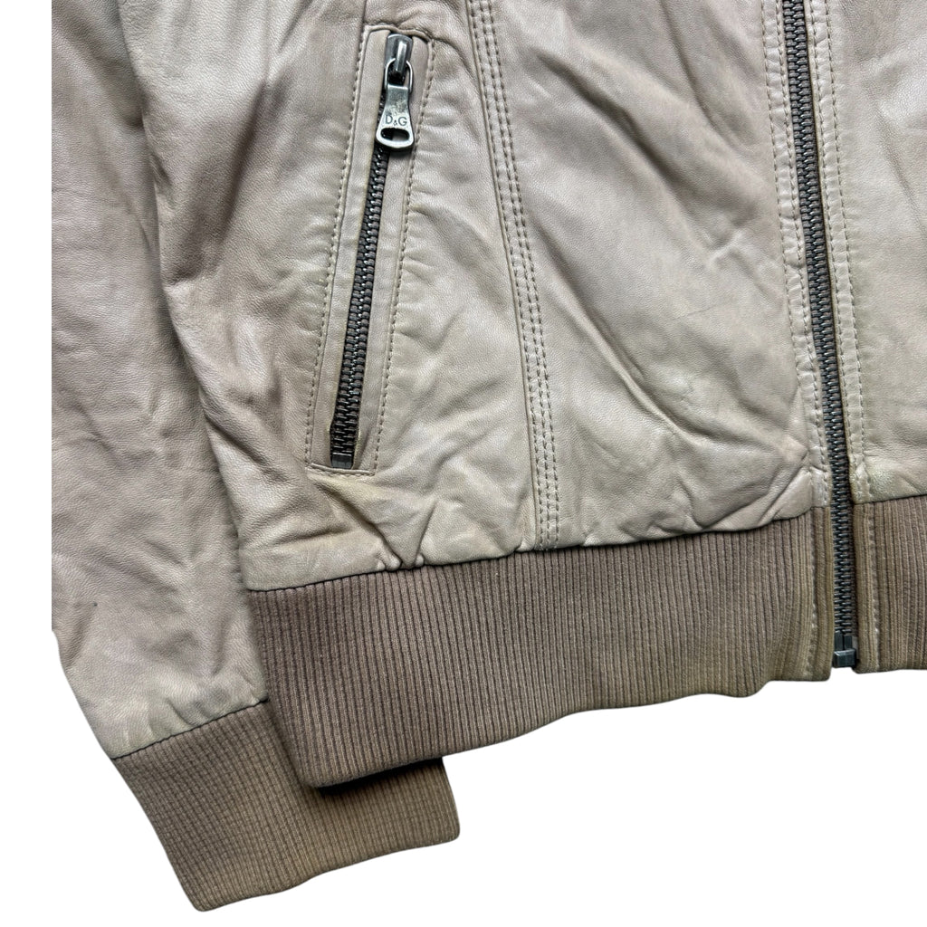 Dolce and Gabbana leather jacket
