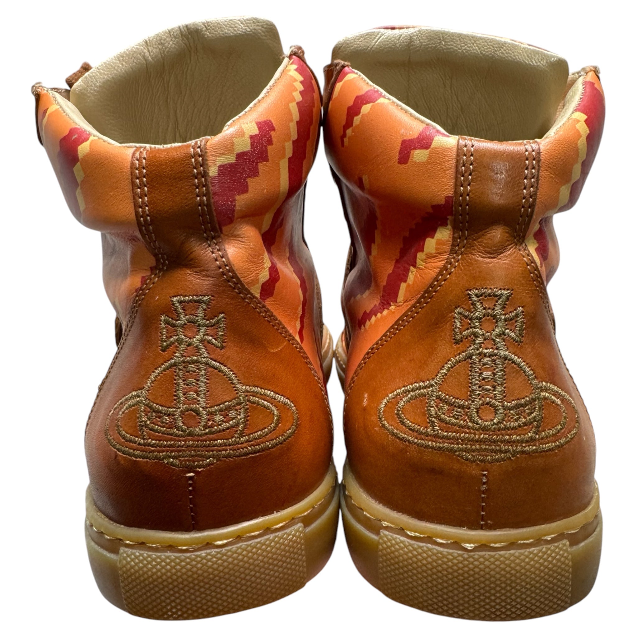 Vivienne Westwood camo buckle shoes