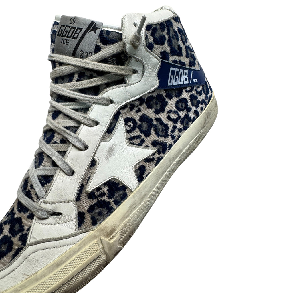Golden goose animal print shoes