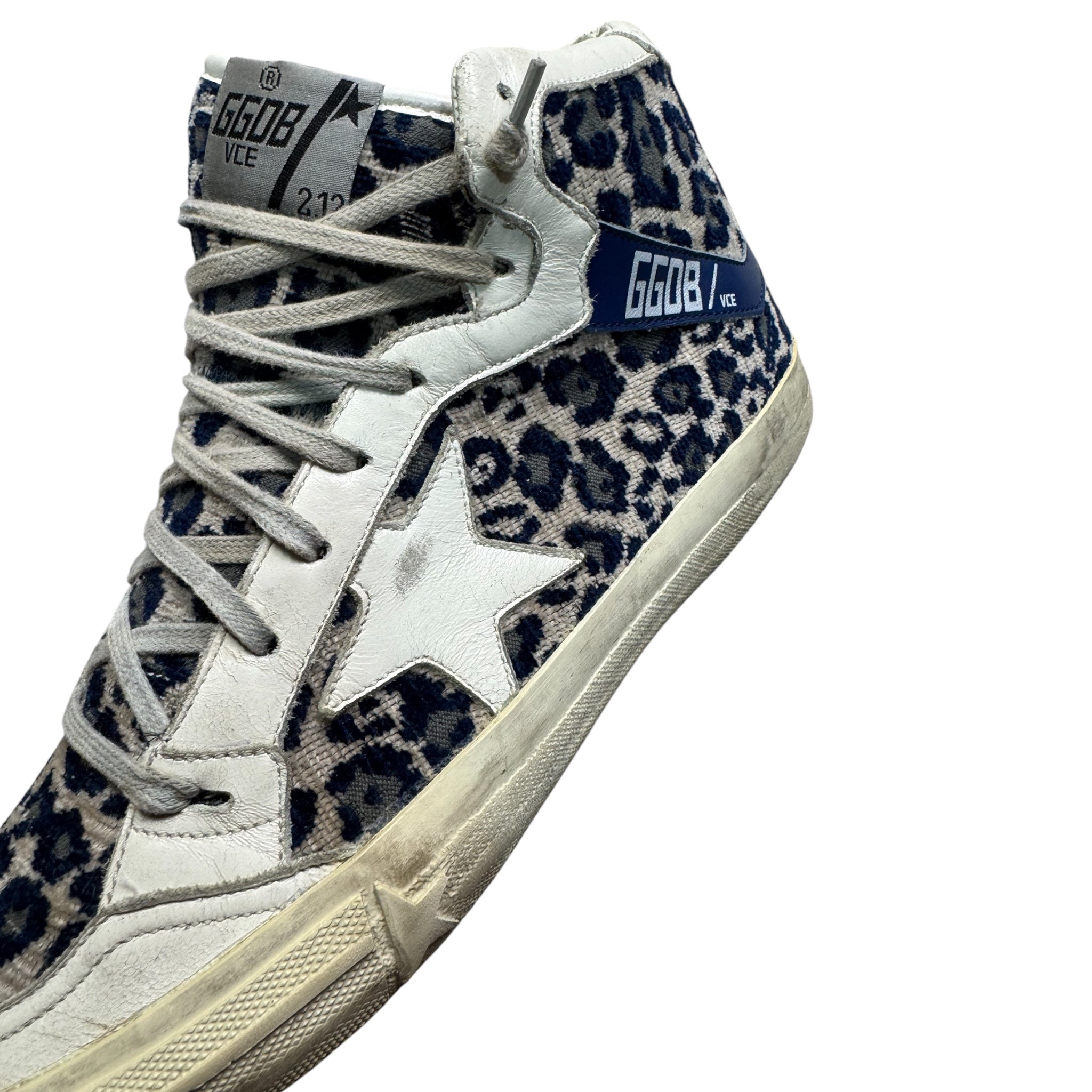 Golden goose animal print shoes