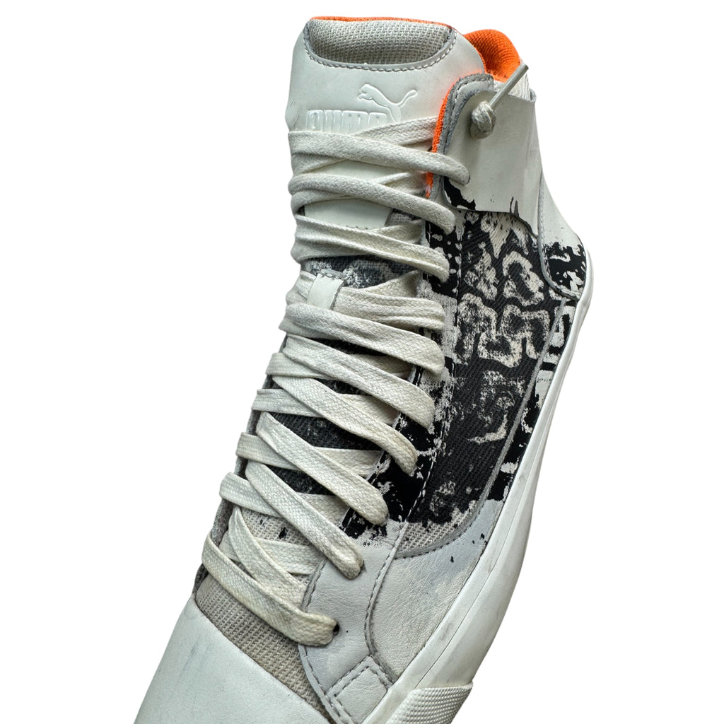 Alexander McQueen side print shoes