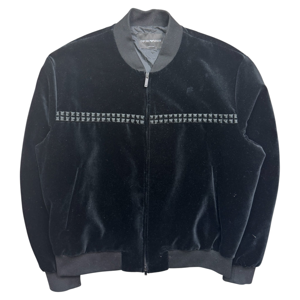Emporio Armani velvet bomber