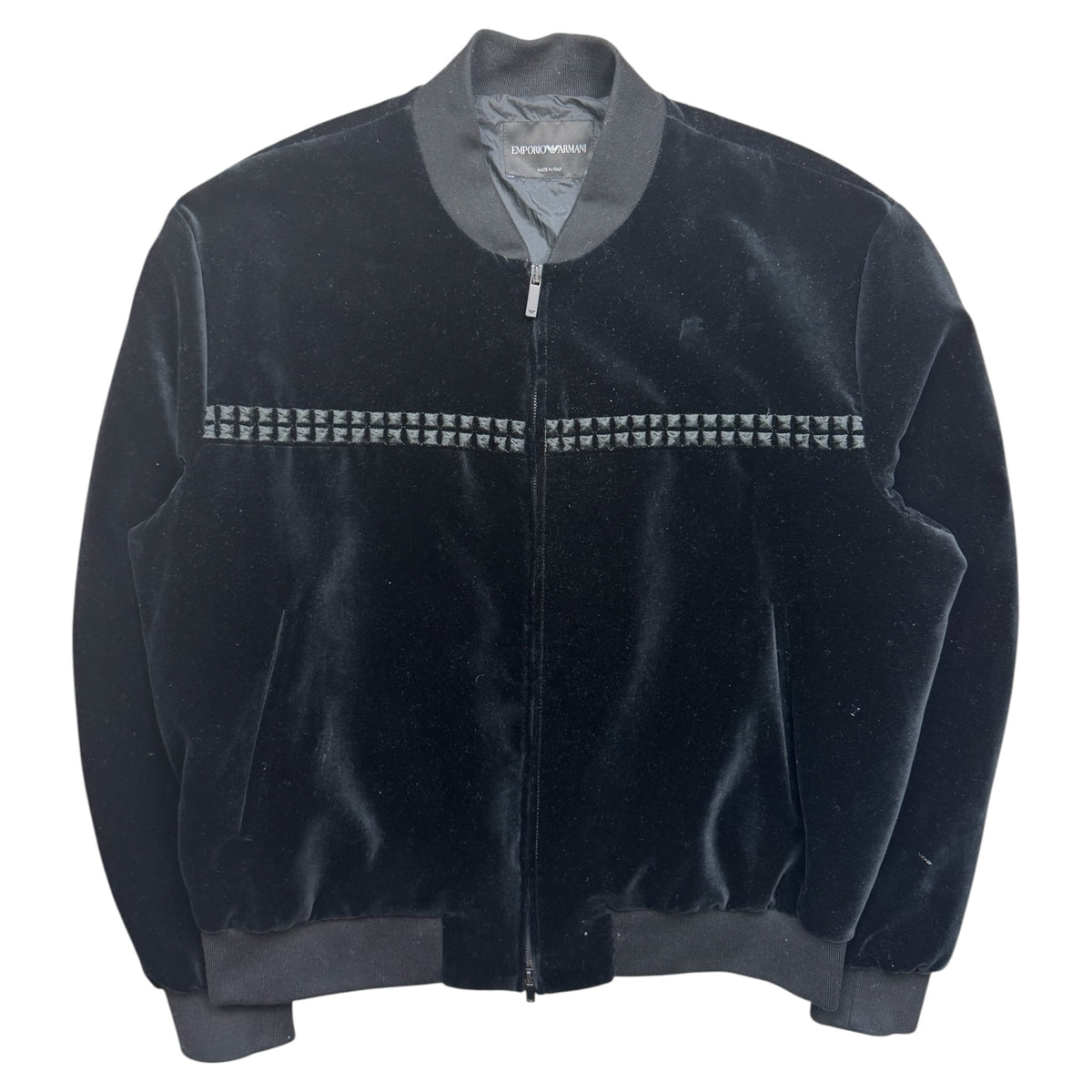 Emporio Armani velvet bomber