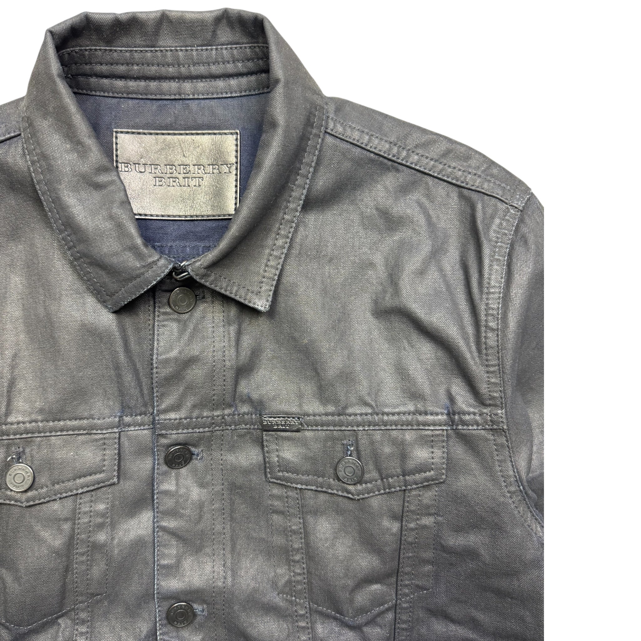 Burberry wax jacket