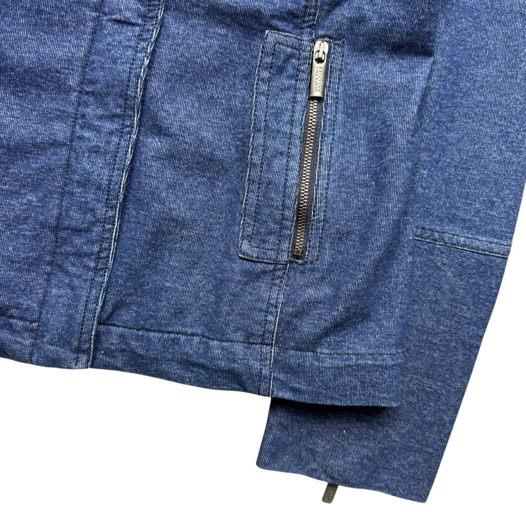 Jean Paul Gaultier denim biker jacket
