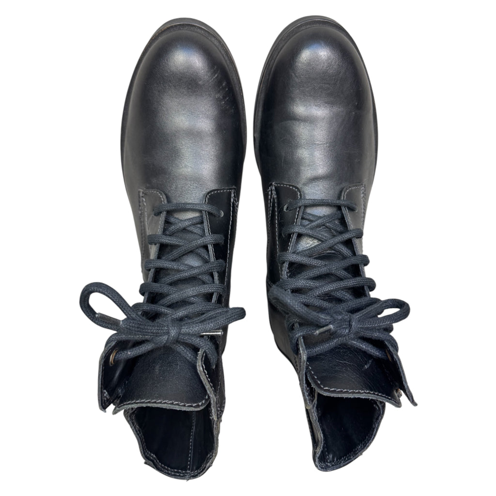 Diesel zip heel boots
