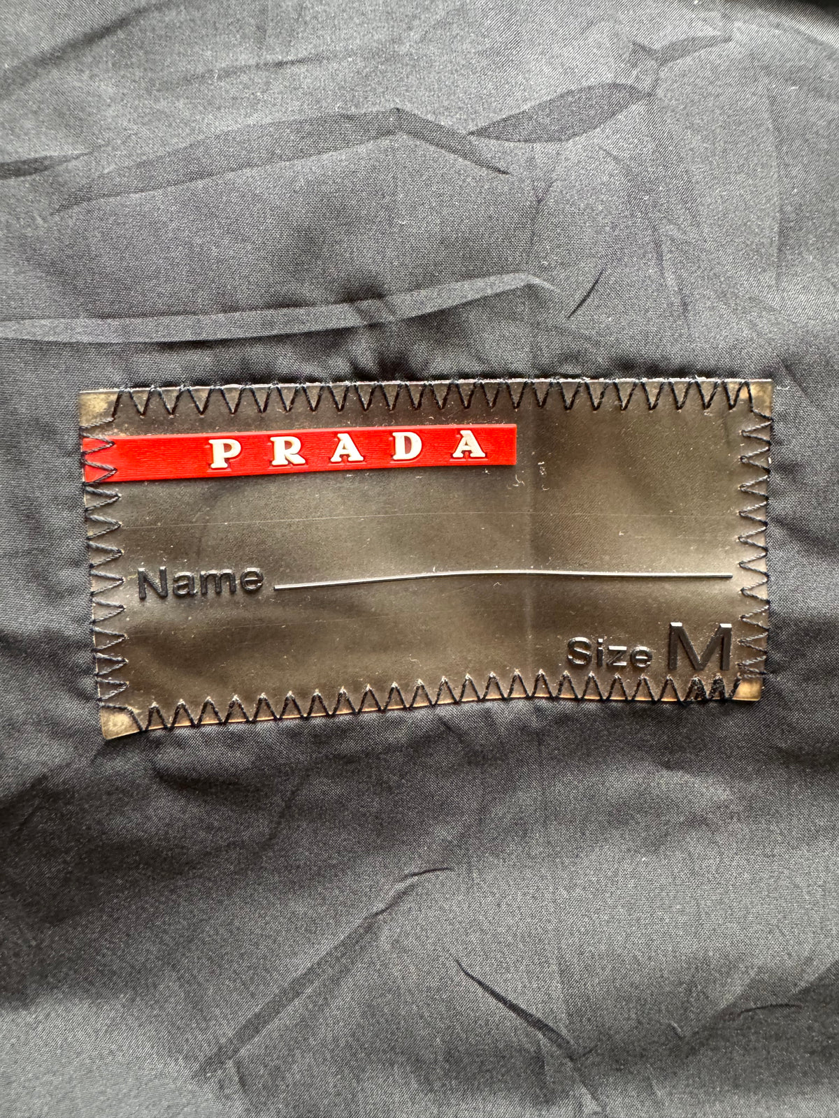 Prada square stitch jacket