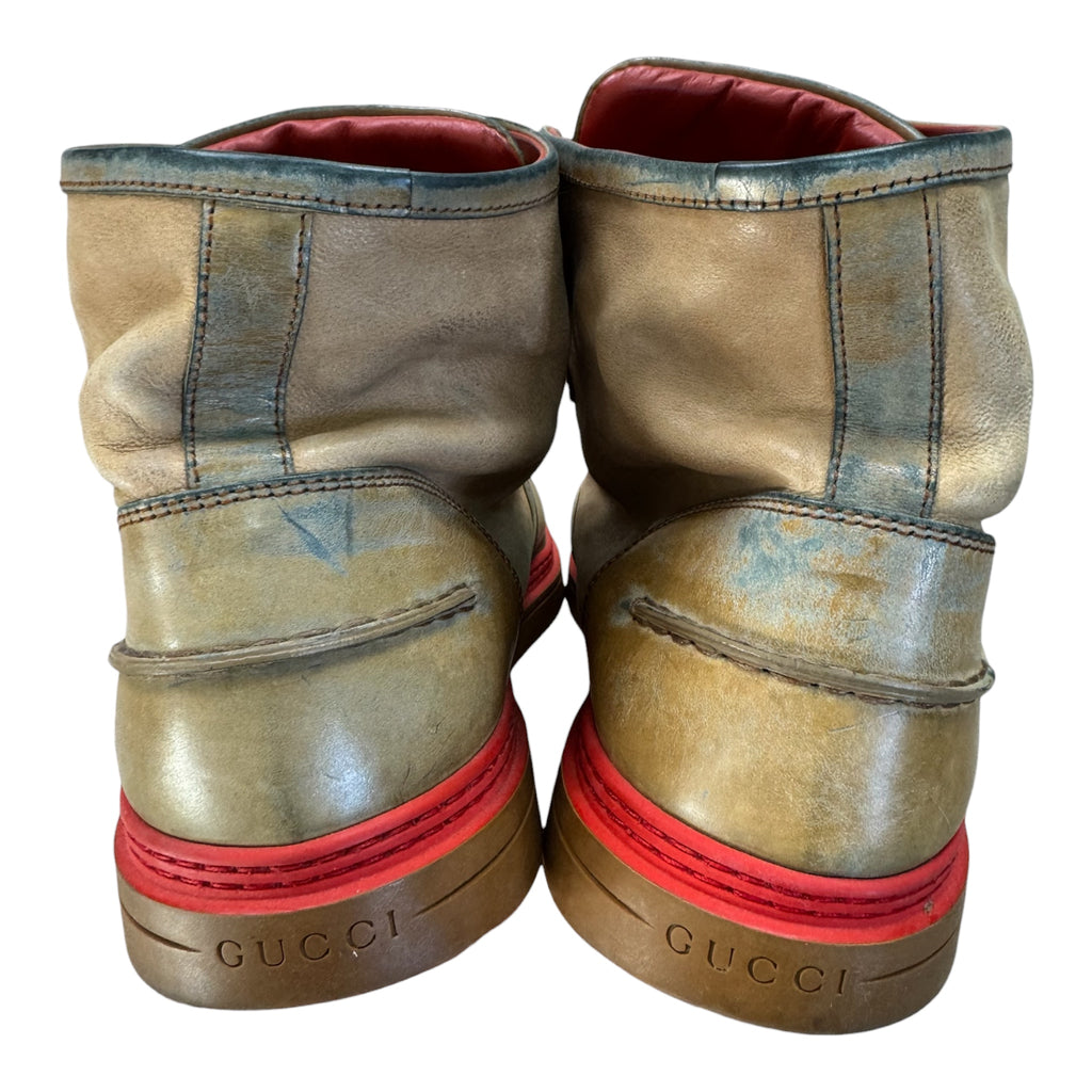 Gucci boots toe details