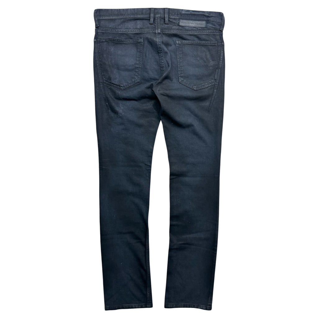 Neil Barrett waxed jeans