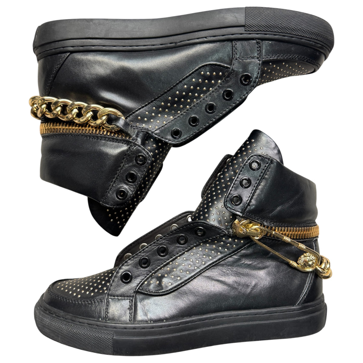 Versace chain shoes