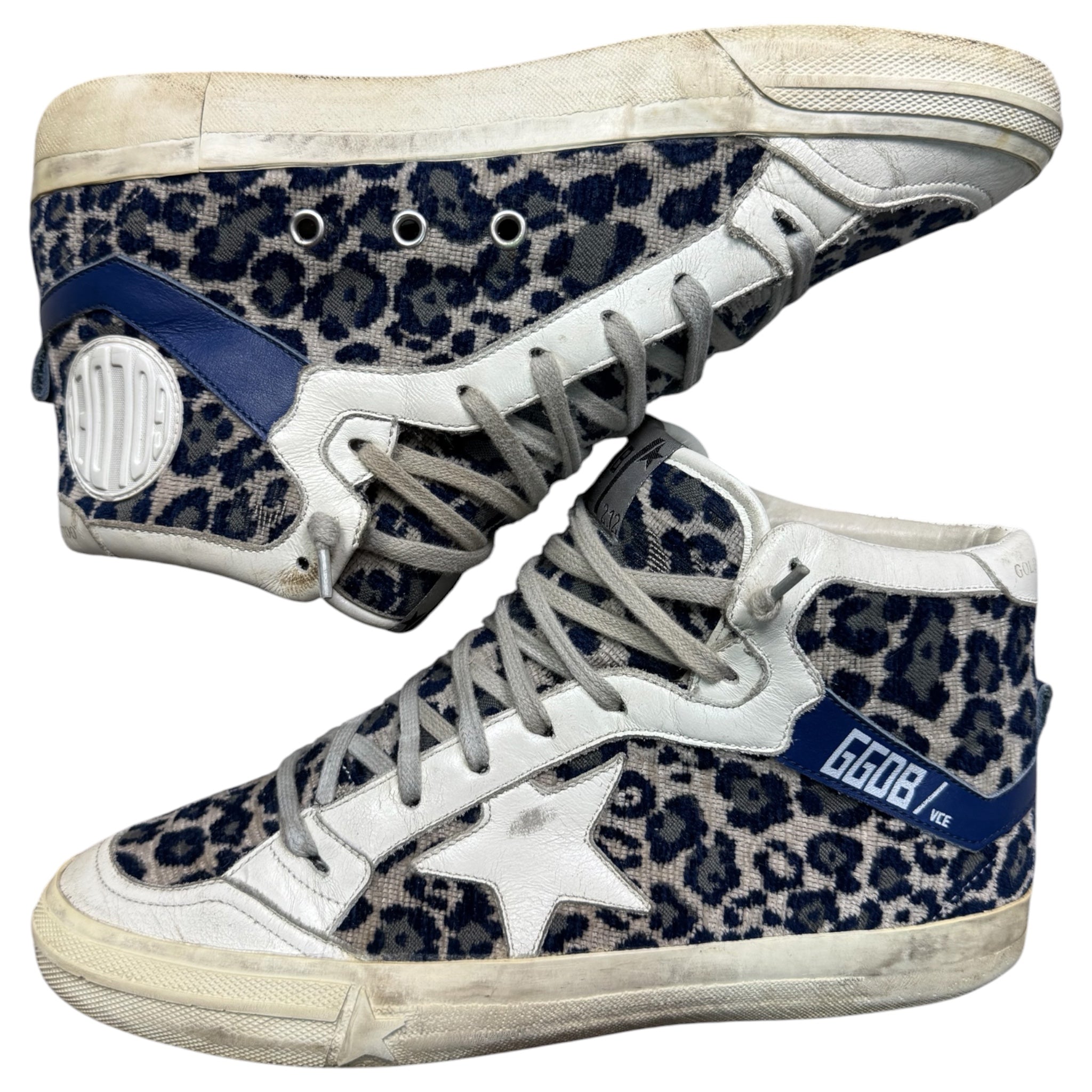 Golden goose animal print shoes