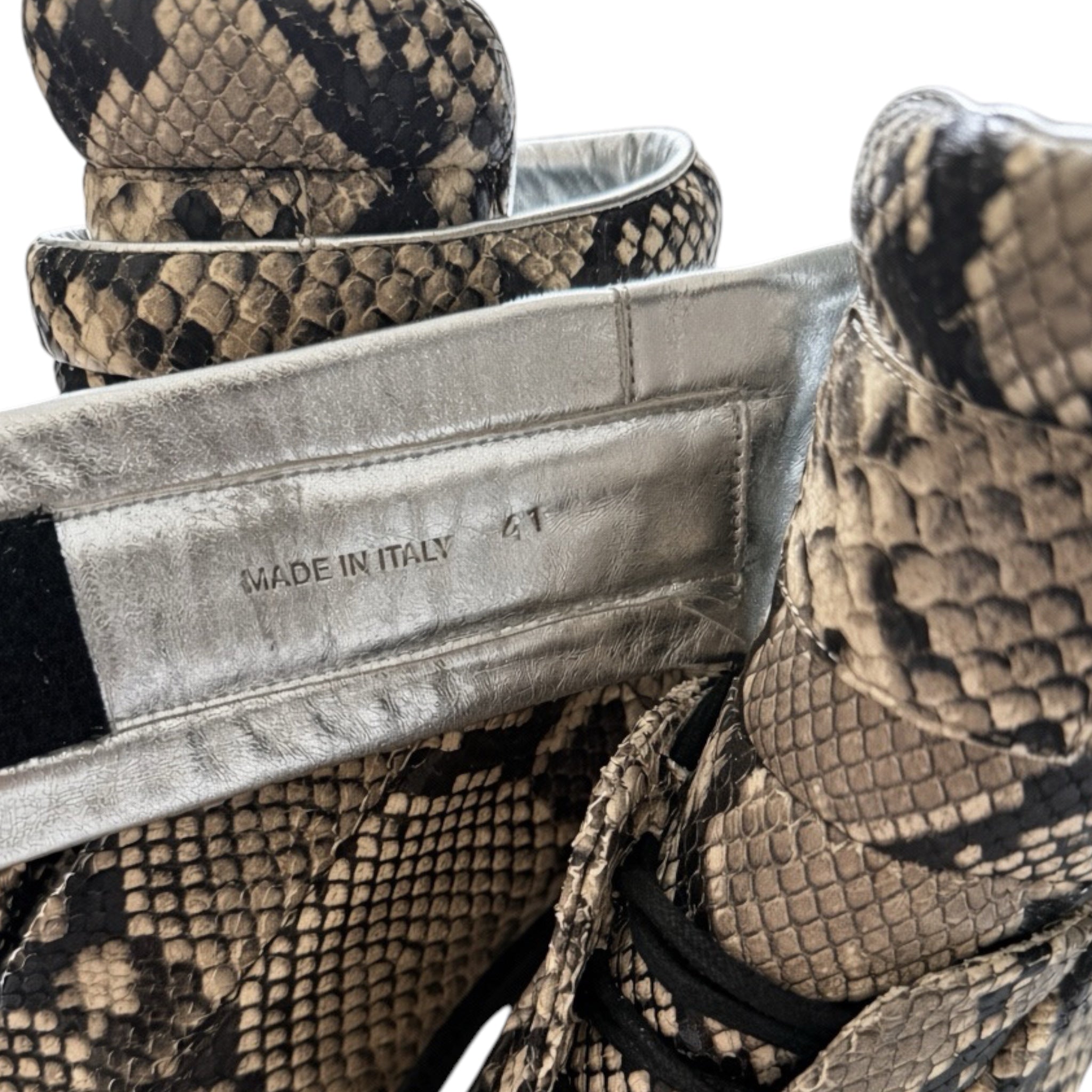 Maison Margiela python future shoes