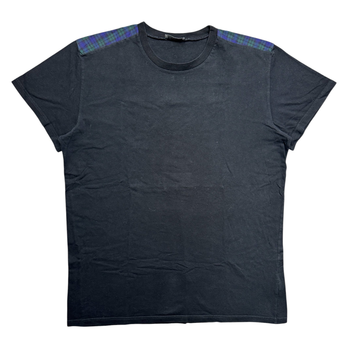 Dior Homme tartan t shirt