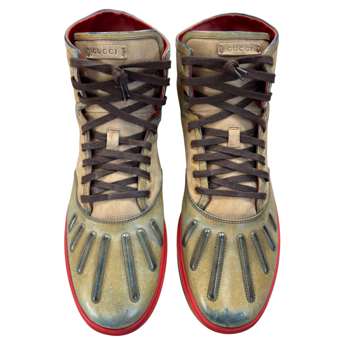 Gucci boots toe details