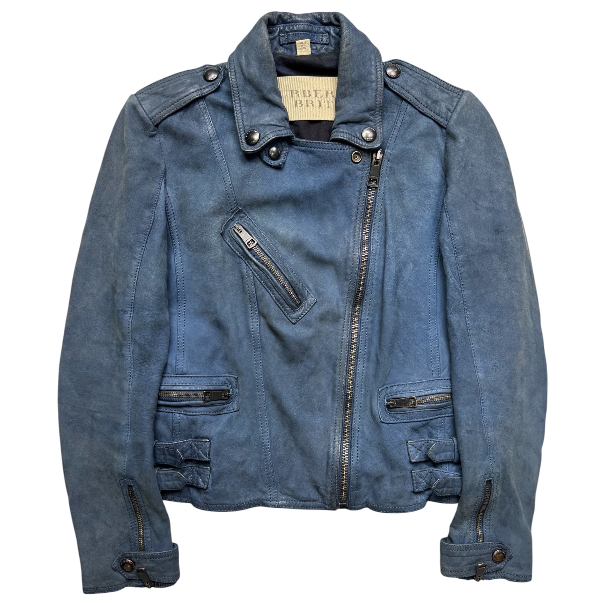 Burberry leather jacket