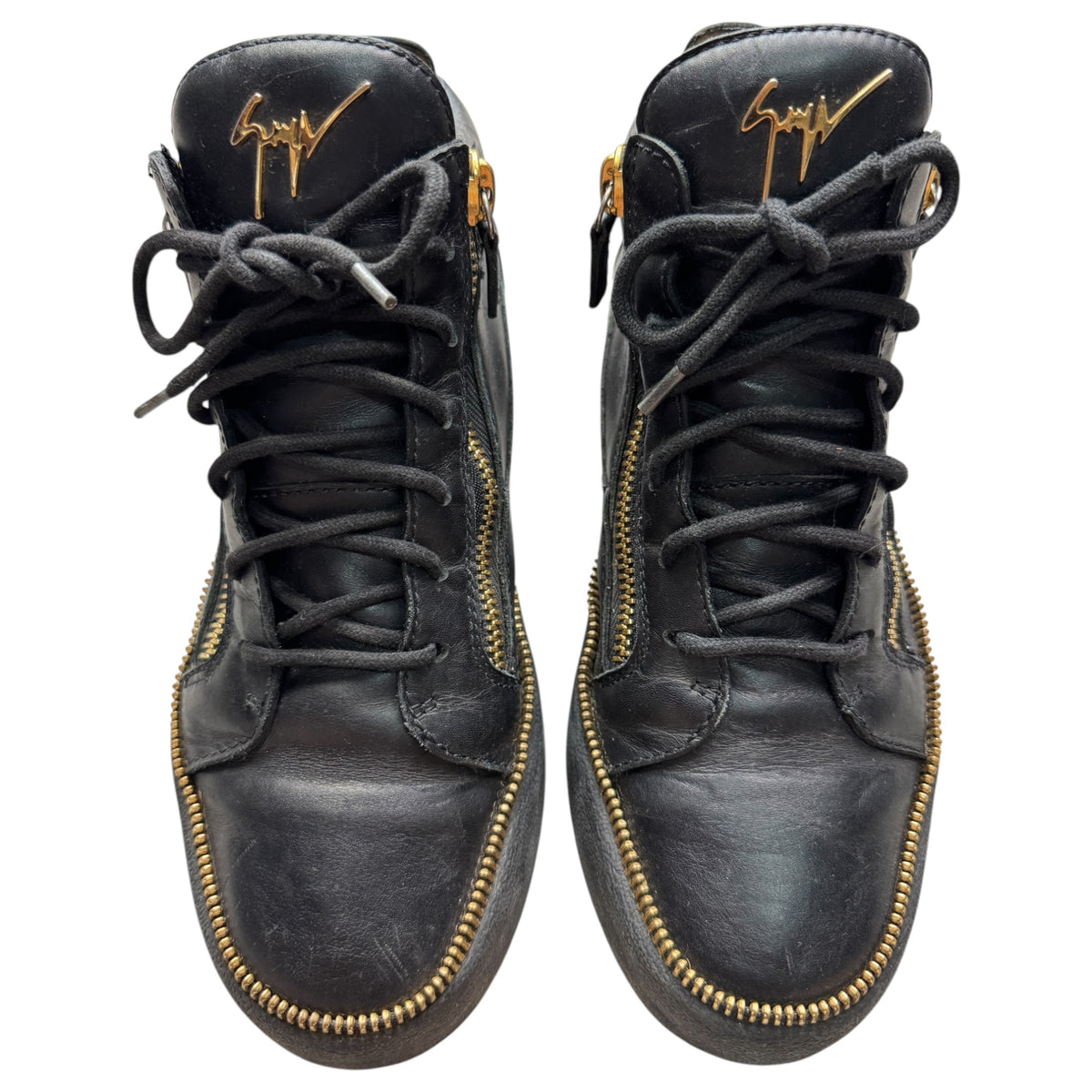 Giuseppe zanotti zip sole shoes