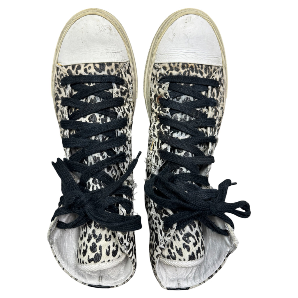 Amiri leaped print shoes