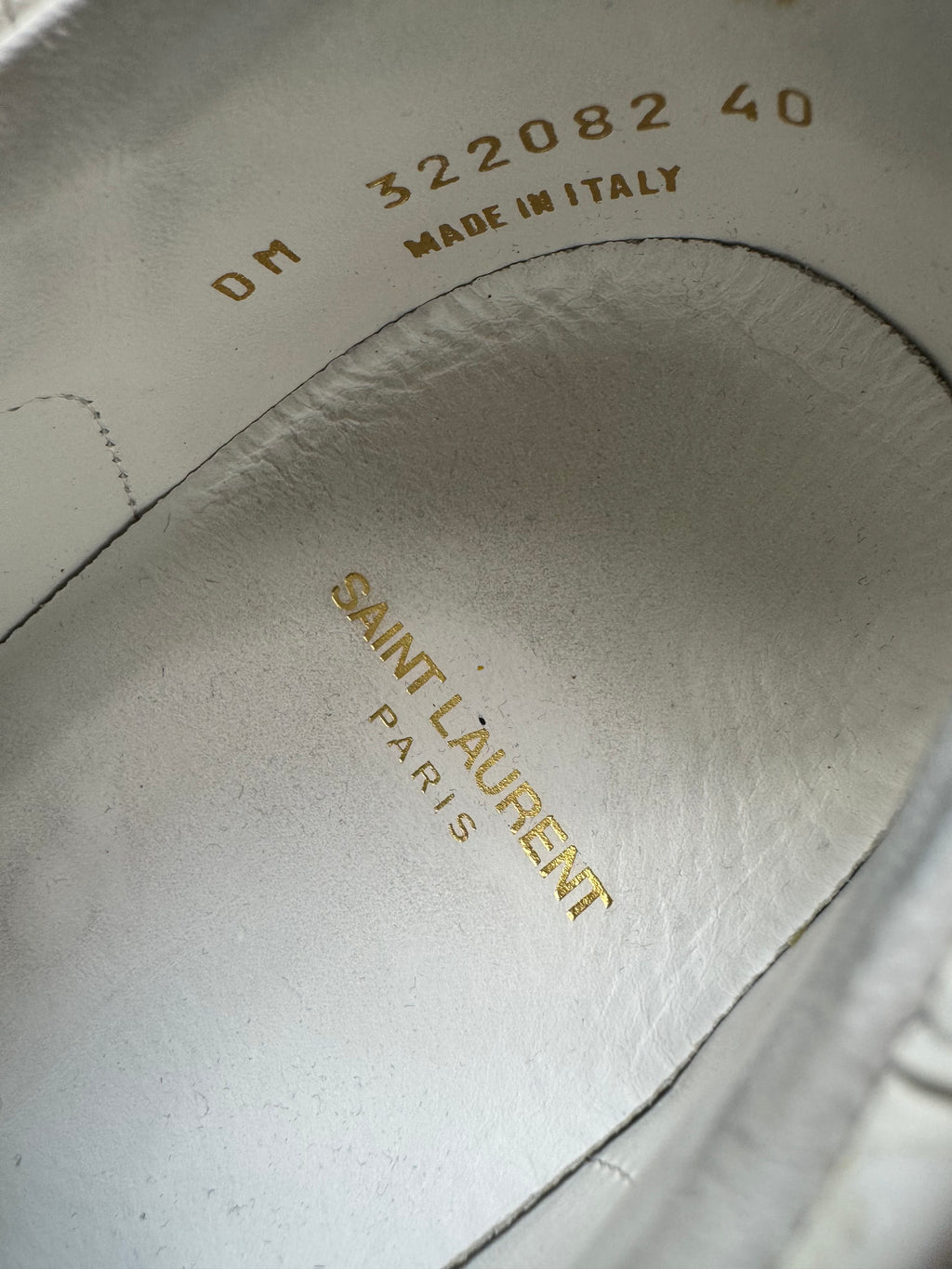 Saint Laurent studded shoes