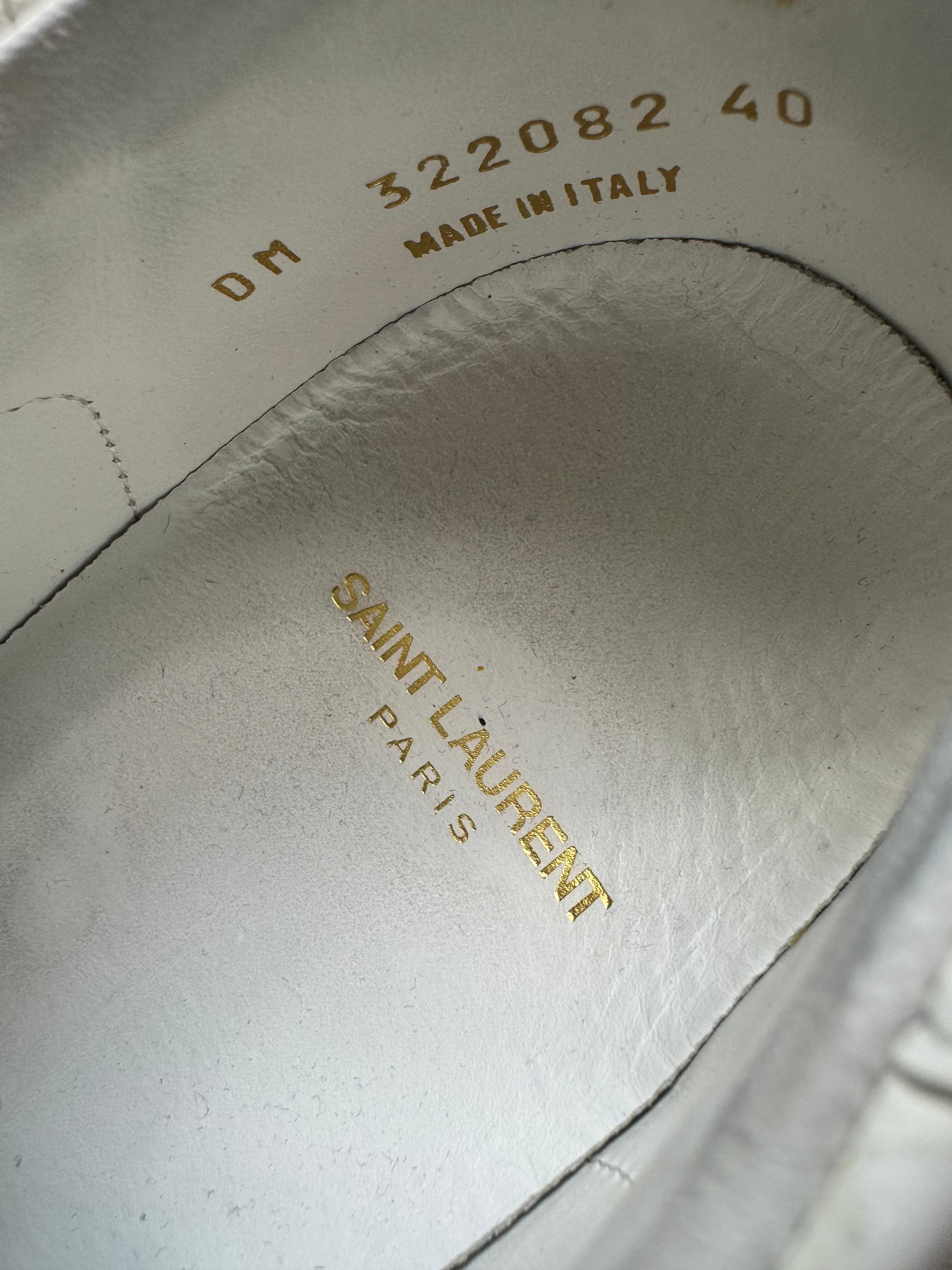 Saint Laurent studded shoes