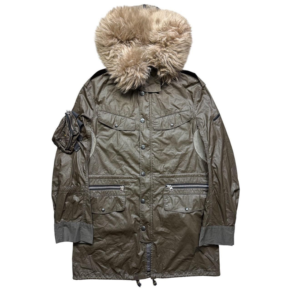 La grande bleu parka jacket