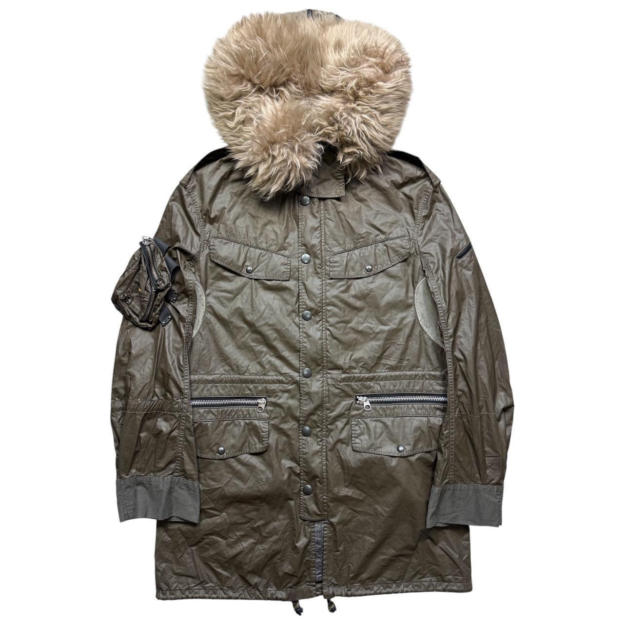 La grande bleu parka jacket