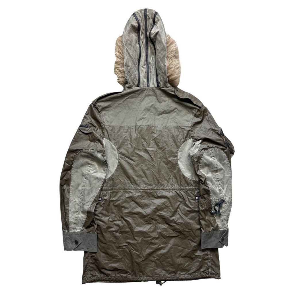 La grande bleu parka jacket