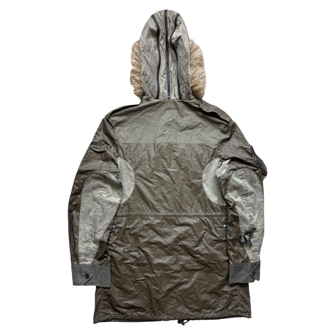 La grande bleu parka jacket