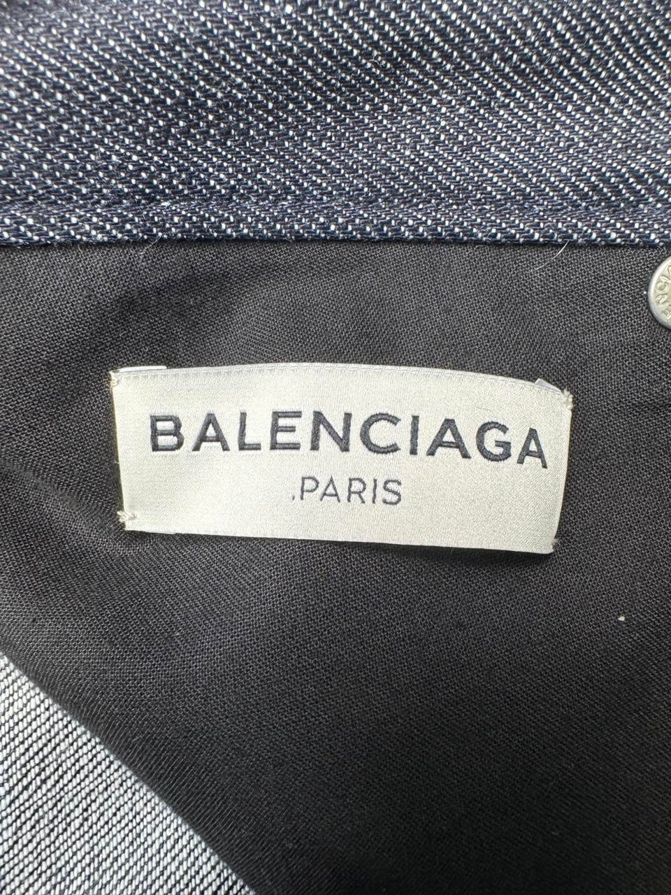 Balenciaga raw denim
