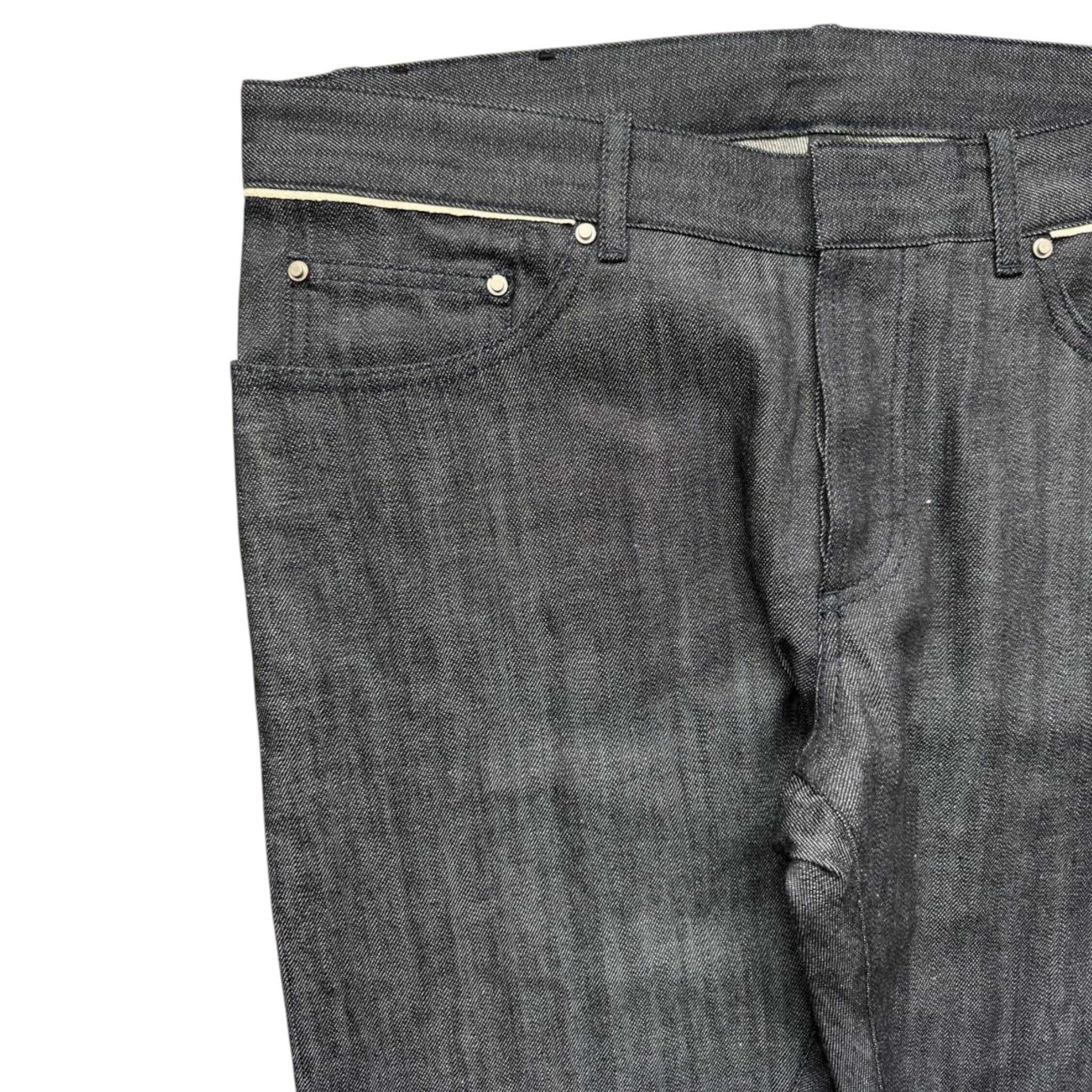 Balenciaga raw denim