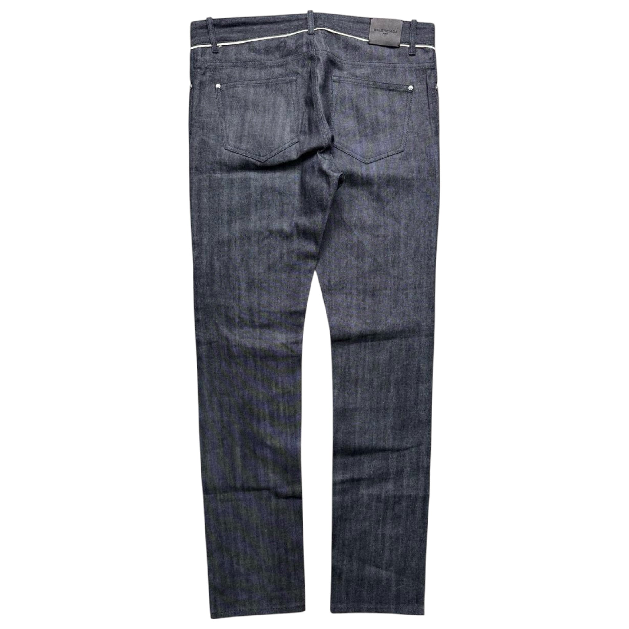 Balenciaga raw denim