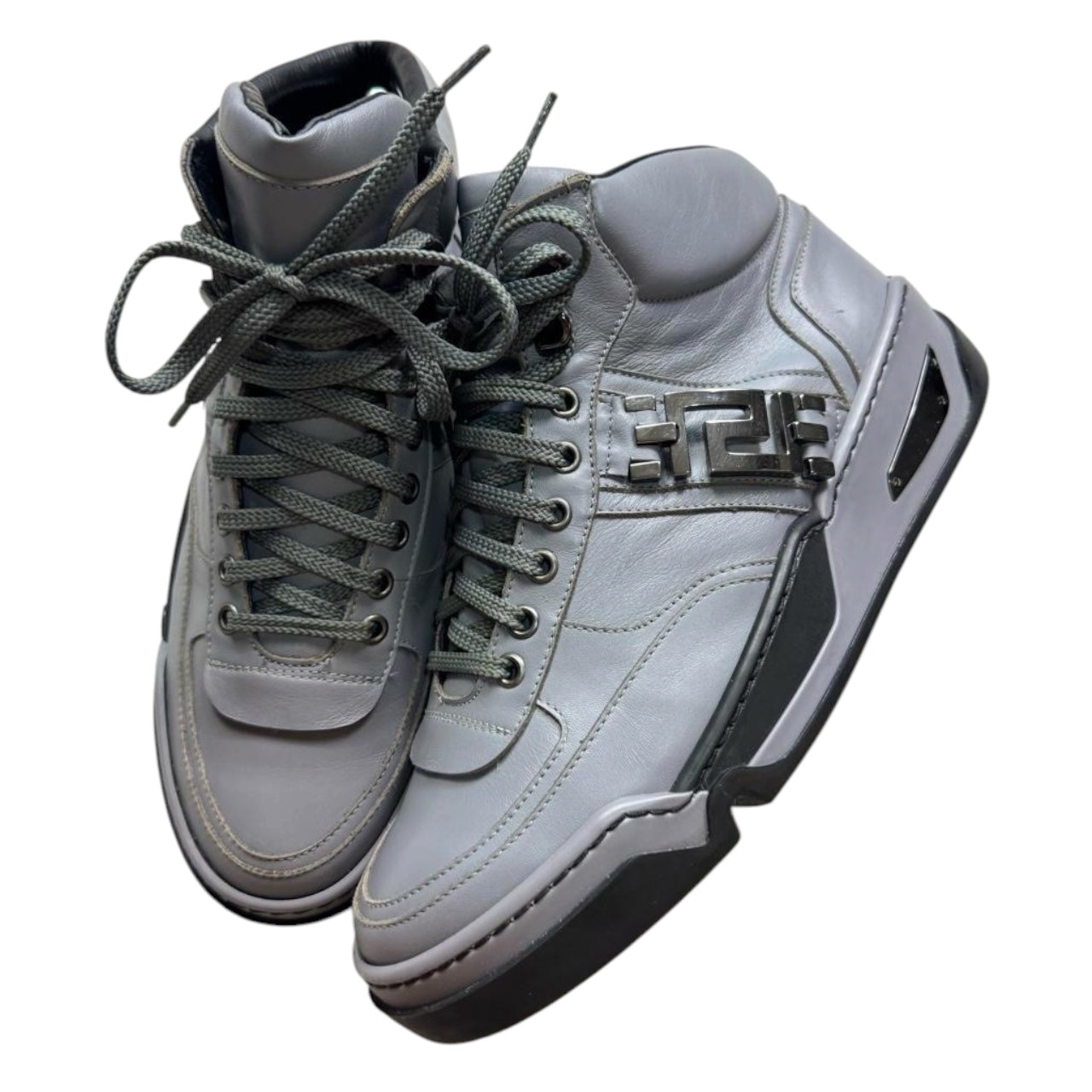Versace high top shoes