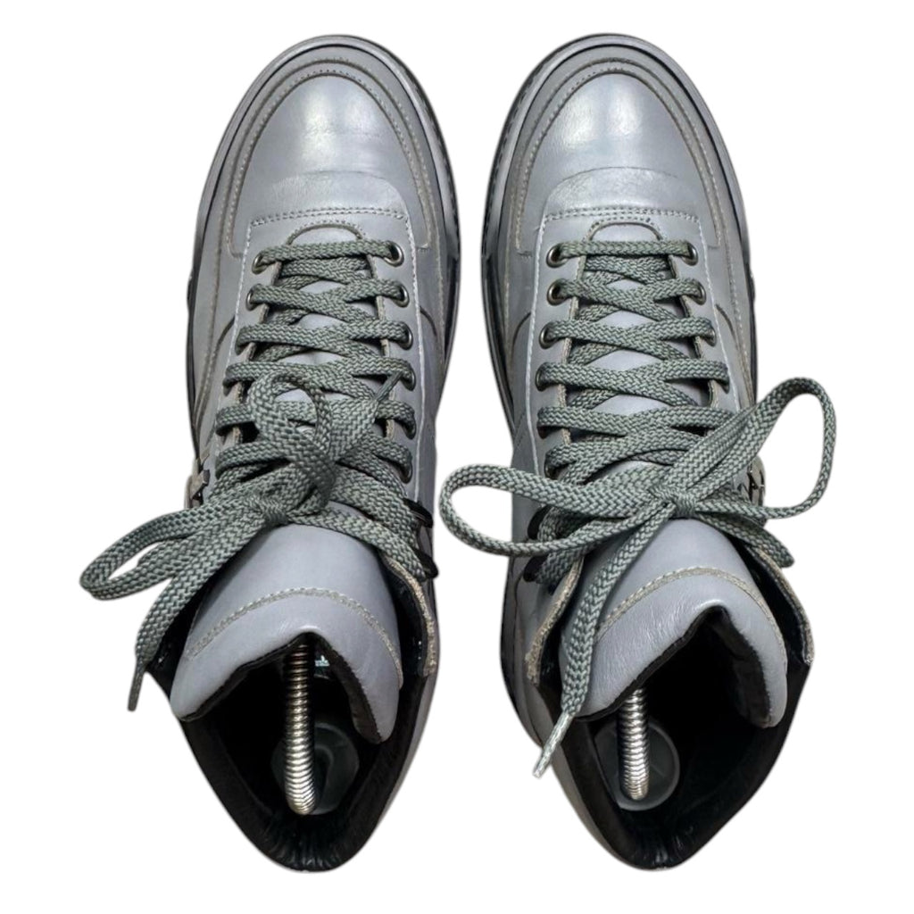 Versace high top shoes