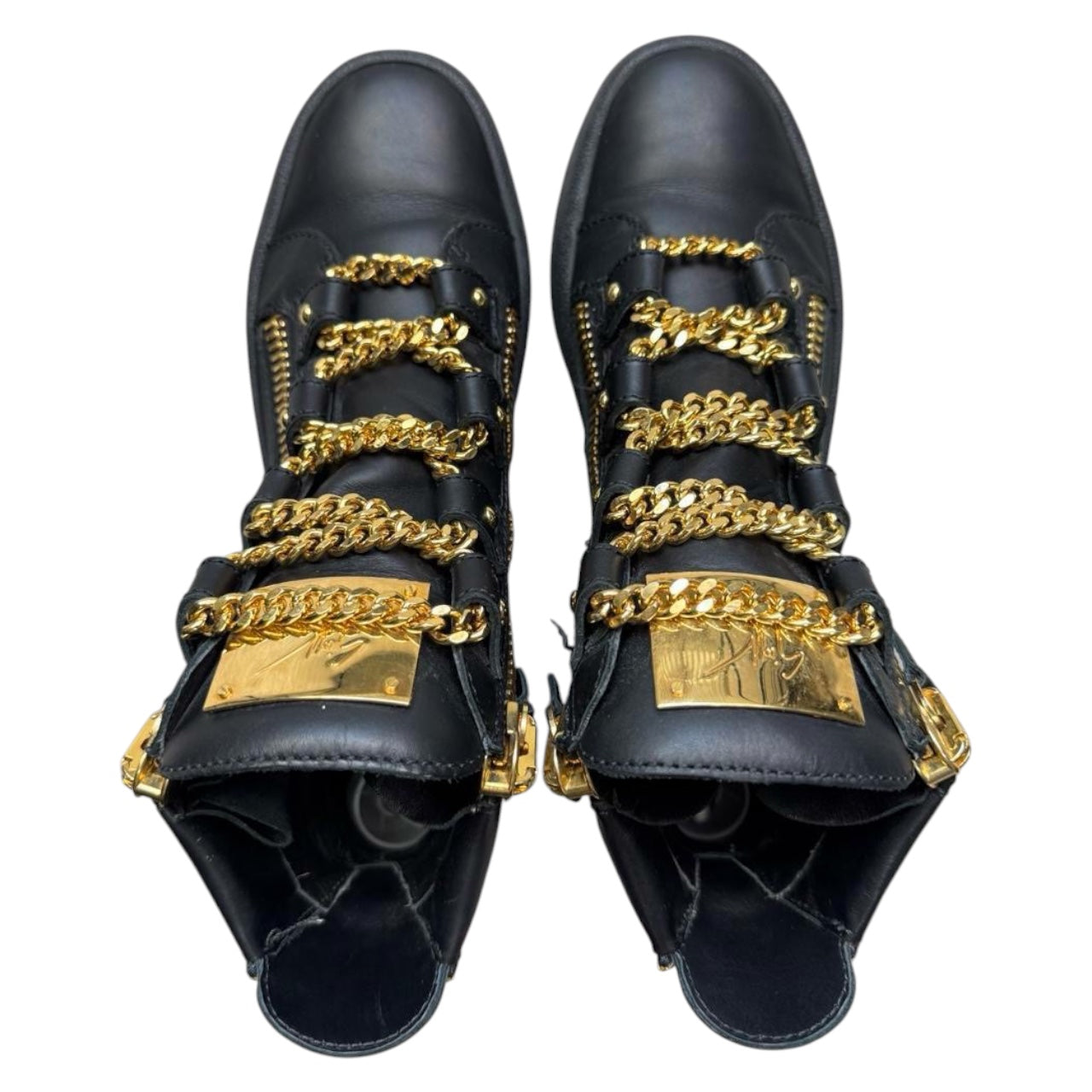 Giuseppe zanotti chain shoes