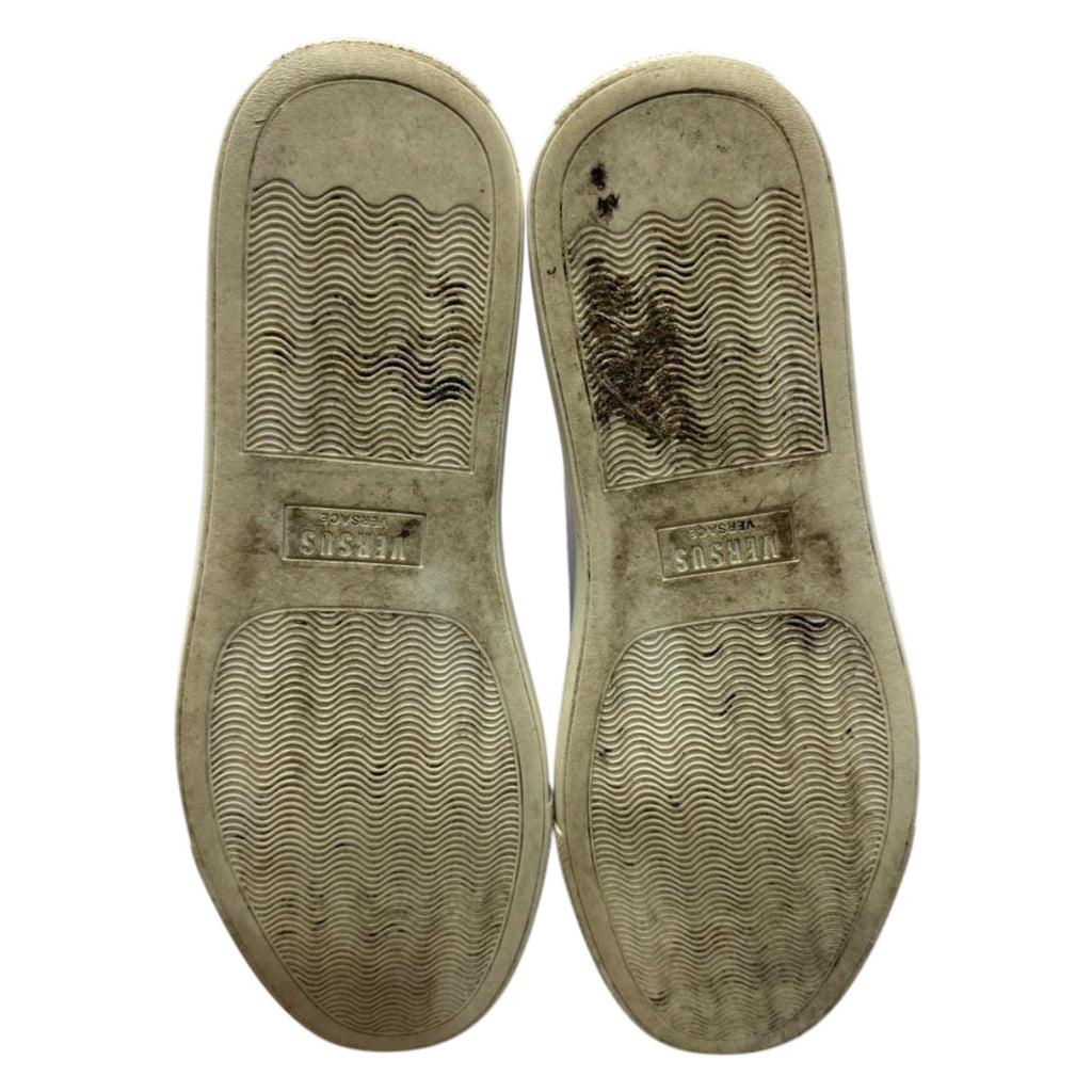 Versace safety pin shoes