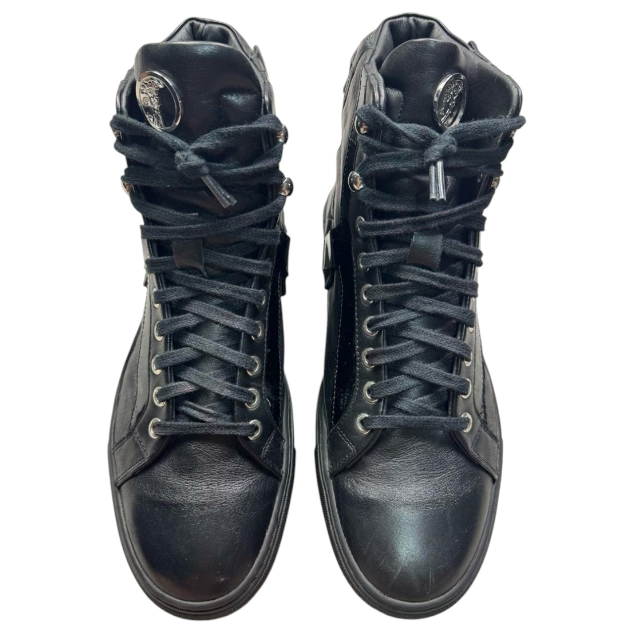 Versace high top shoes