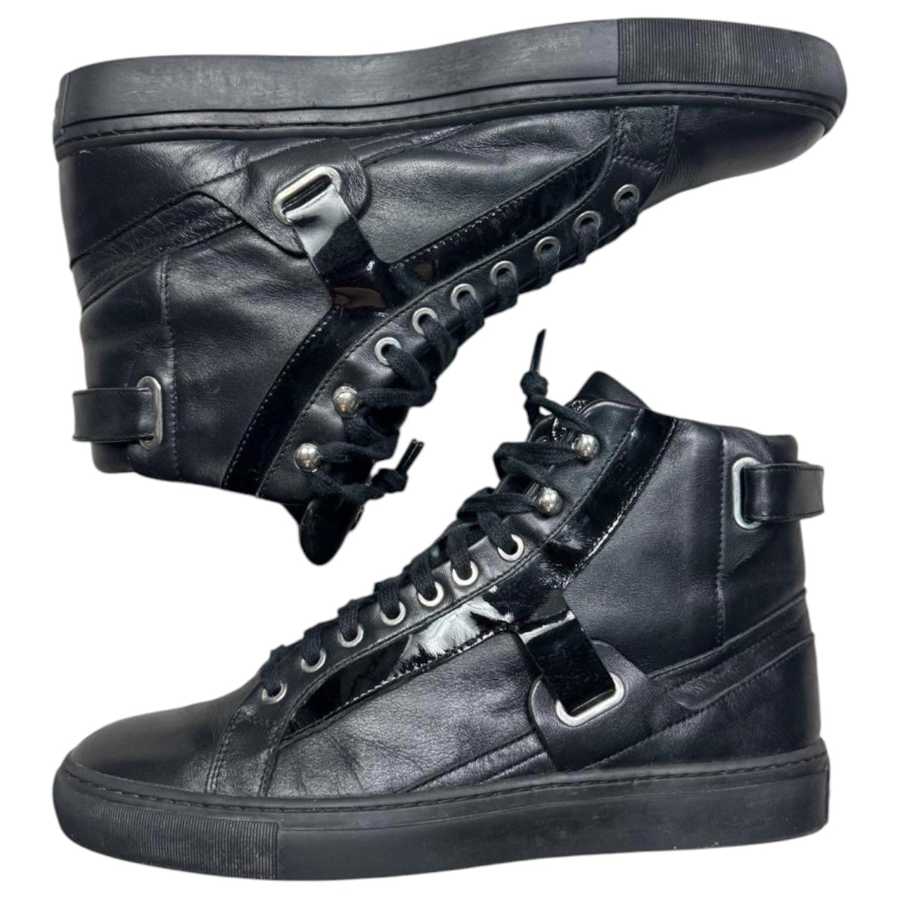 Versace high top shoes