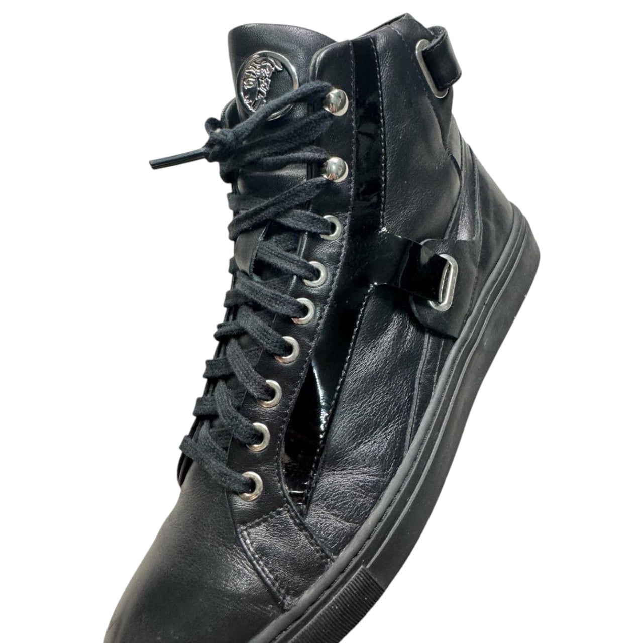 Versace high top shoes