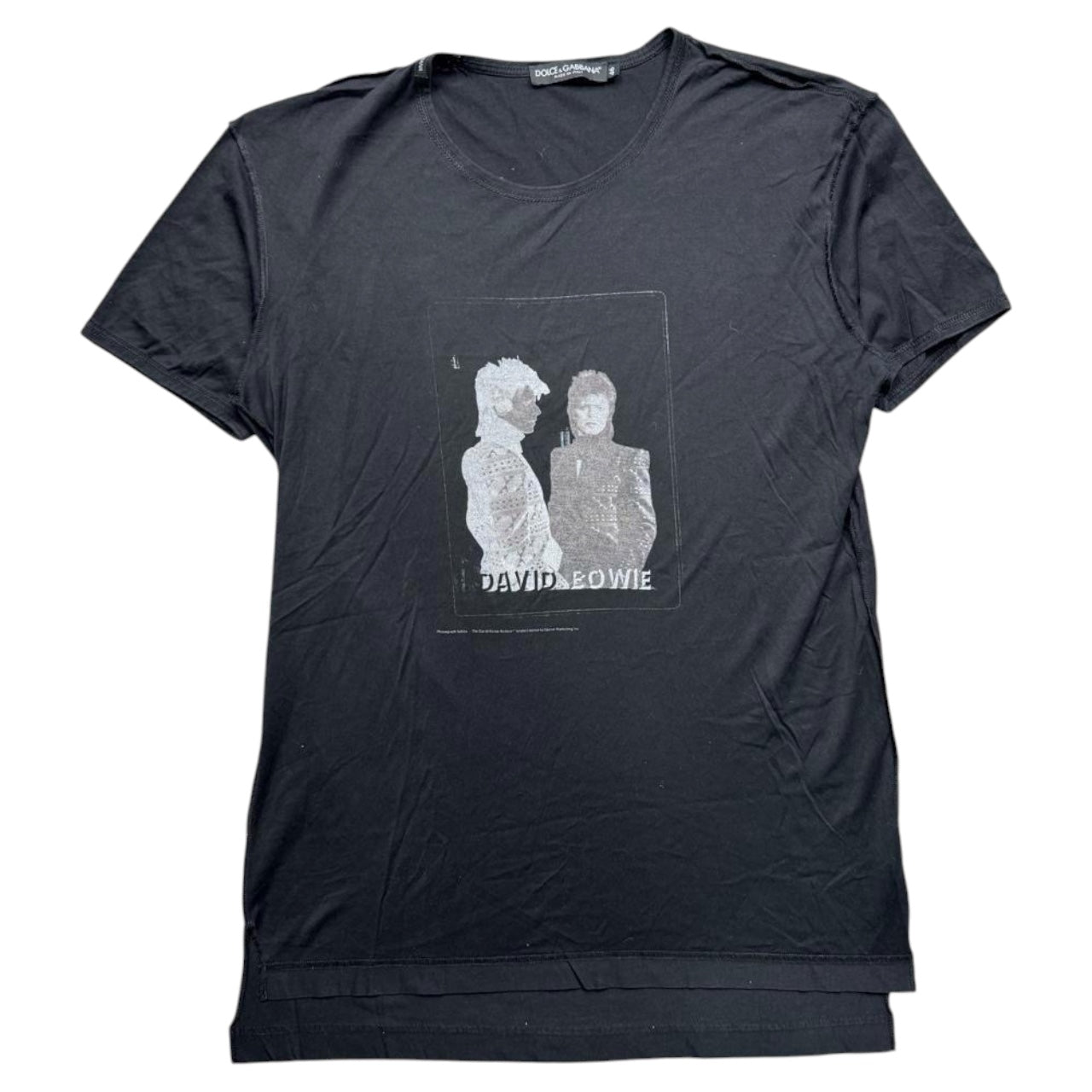 Dolce and Gabbana David Bowie t shirt