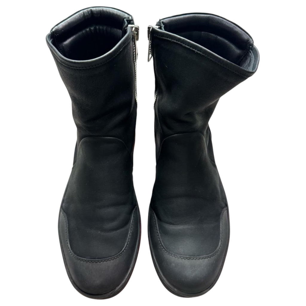 Gucci red sole boots