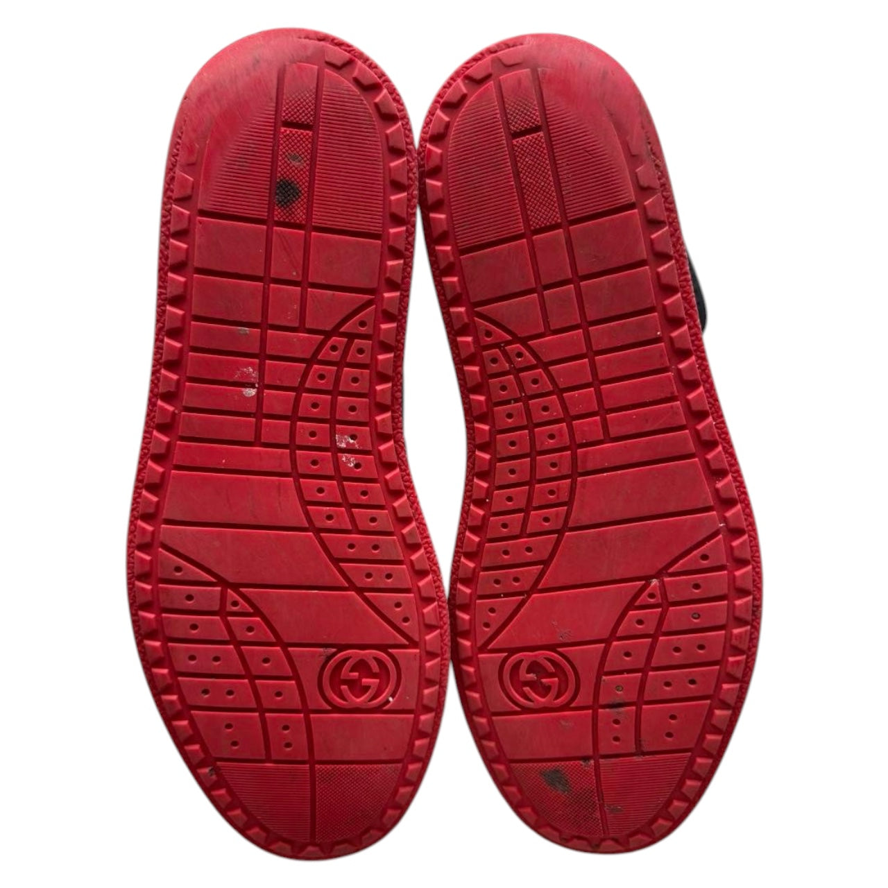 Gucci red sole boots